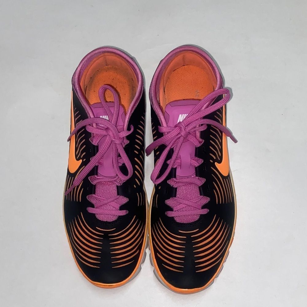 Nike Free Balanza Athletic Running 3.0 Vibrant Pink and Orange Sneakers Sz,8